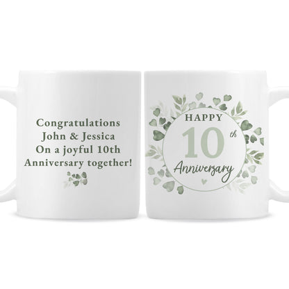 Personalised Botanical Anniversary Mug - image 5
