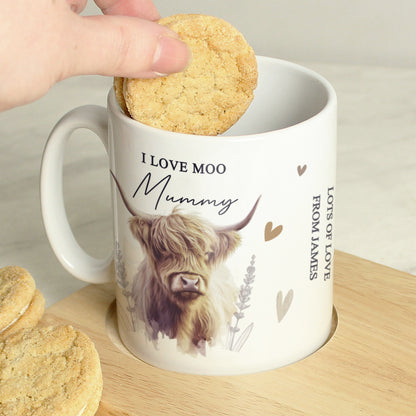 Personalised Highland Cow Mug - image 3