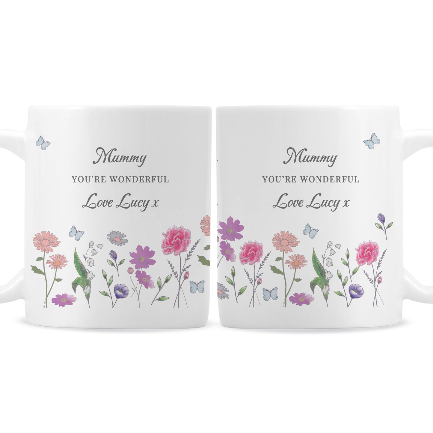 Personalised Wild Flowers Mug - image 5