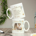 Personalised Wild Flowers Photo Upload Mug from Heartfelt Gifts