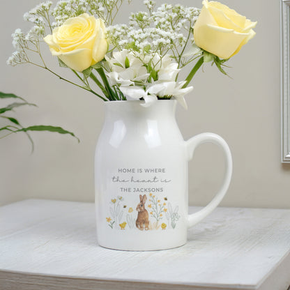 Personalised Spring Bunny Jug Vase - image 6