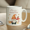 Personalised Autumn Gonk Mug – Cosy Seasonal Birthday Gift