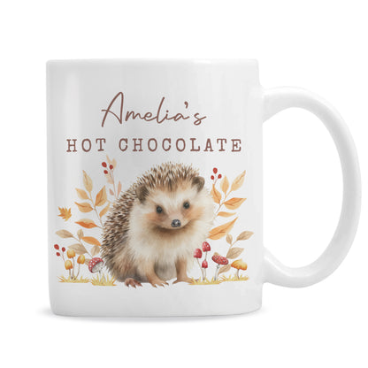 Personalised Hedgehog Mug – Cosy Autumn Wildlife Birthday Gift - image 4