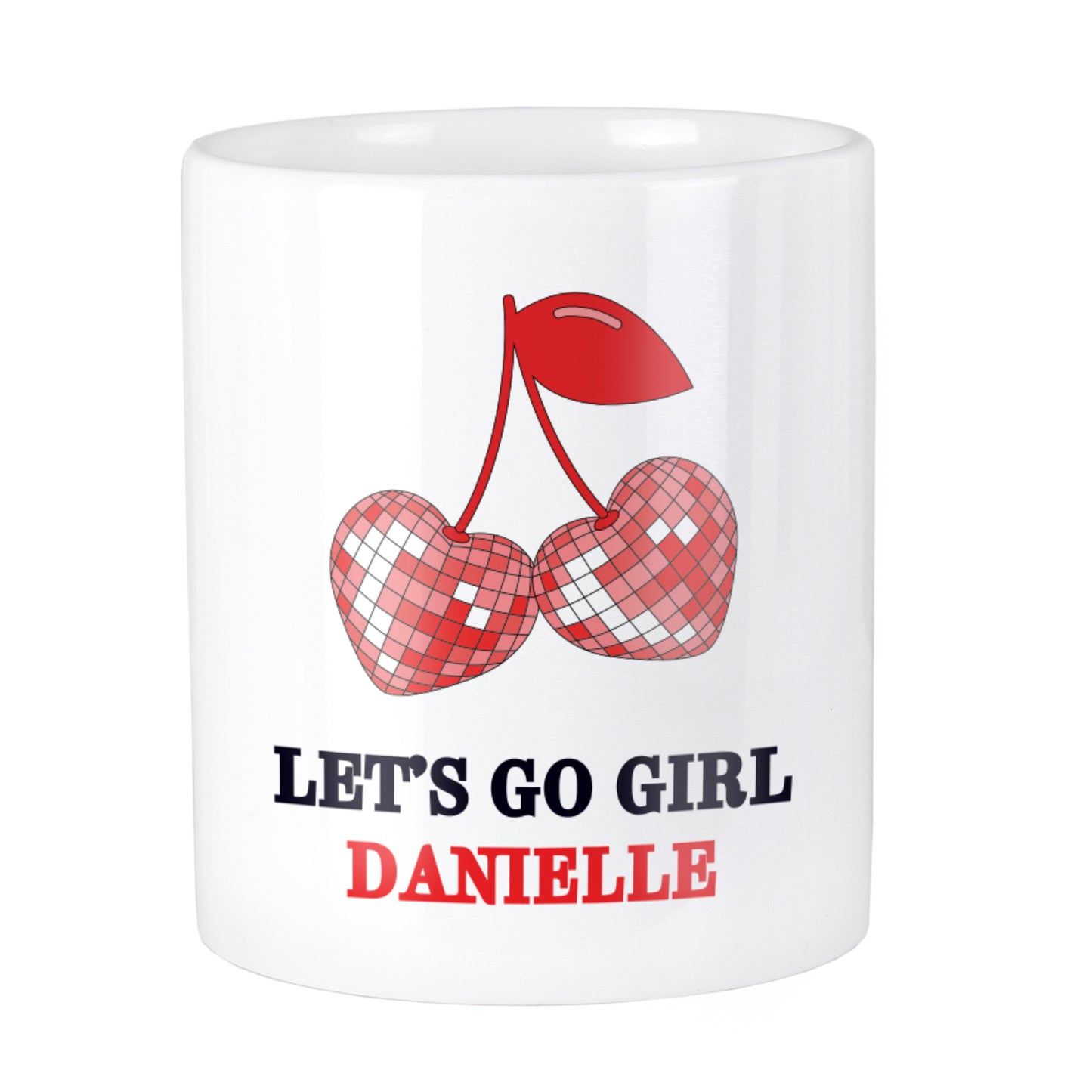 Personalised Cherry Make Up Brush Holder – Vanity Birthday Gift for Her - image 4