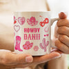 Personalised Cowgirl Mug – Pink Western Birthday Gift for Her