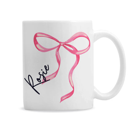 Personalised Bow Mug – Stylish Birthday Gift for Her - image 4