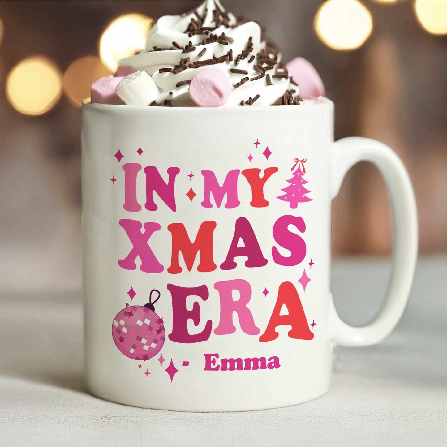 Personalised In My Christmas Era Mug – Funny Christmas Stocking Filler Gift