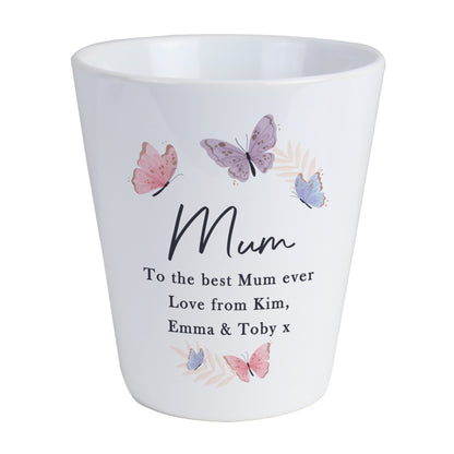 Personalised Butterfly Plant Pot – Birthday Housewarming Gift for Her - image 5