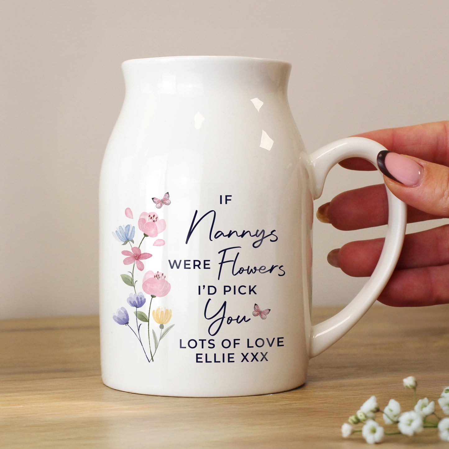 Personalised I'd Pick You Jug Vase – Valentine's Day Anniversary Gift - image 2
