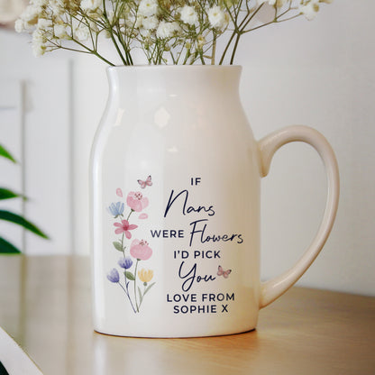 Personalised I'd Pick You Jug Vase – Valentine's Day Anniversary Gift - image 3