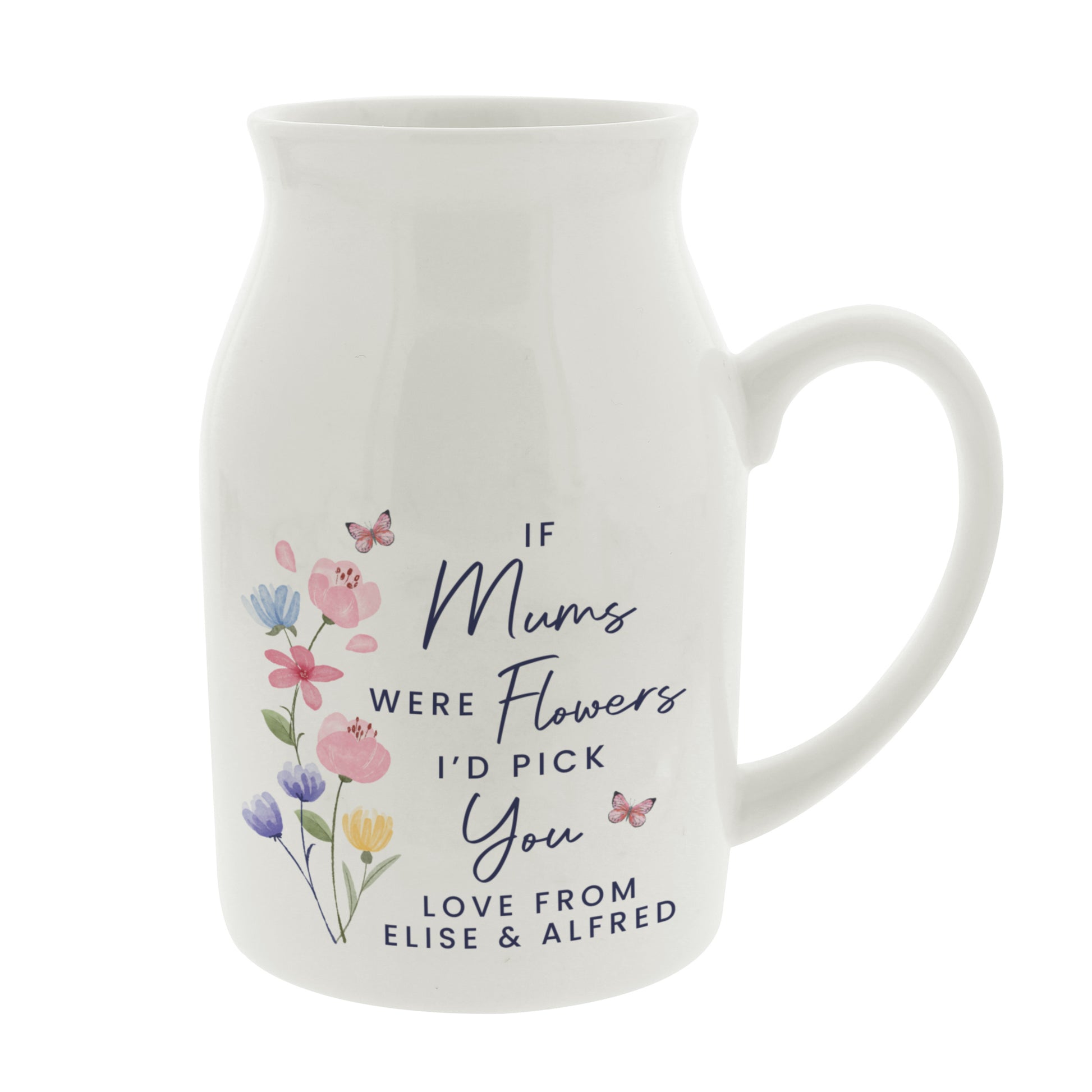 Personalised I'd Pick You Jug Vase – Valentine's Day Anniversary Gift - image 4