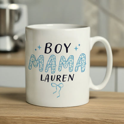 Personalised Boy Mama Mug – Mother's Day Birthday Gift for Mum - image 3