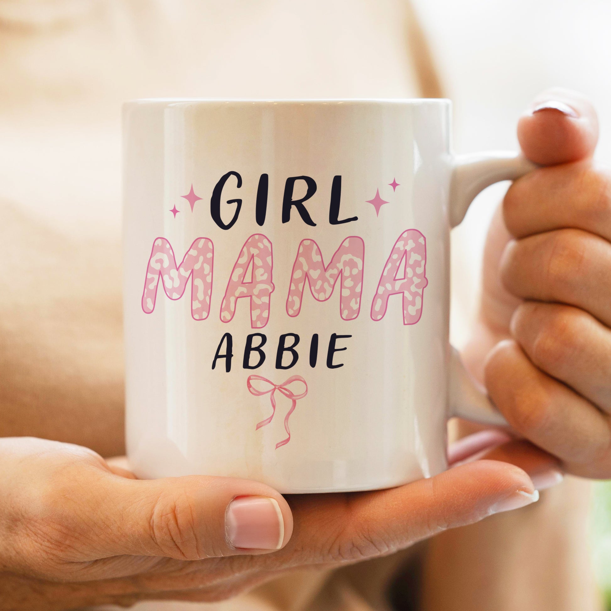 Personalised Girl Mama Mug – Mother's Day Birthday Gift for Mum - image 2