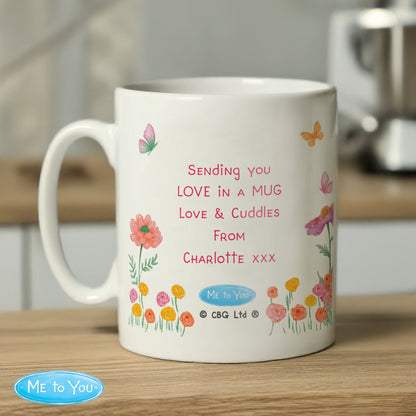 Personalised Me to You Flowery Mug – Tatty Teddy Gift - image 3