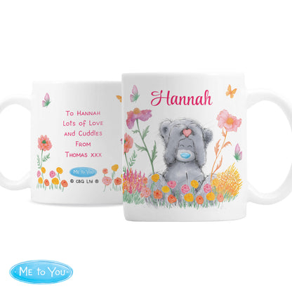 Personalised Me to You Flowery Mug – Tatty Teddy Gift - image 5