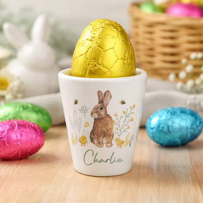 Personalised Easter Bunny Egg Cup - image 2