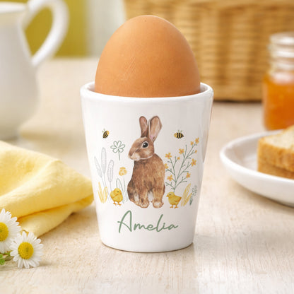 Personalised Easter Bunny Egg Cup - image 3