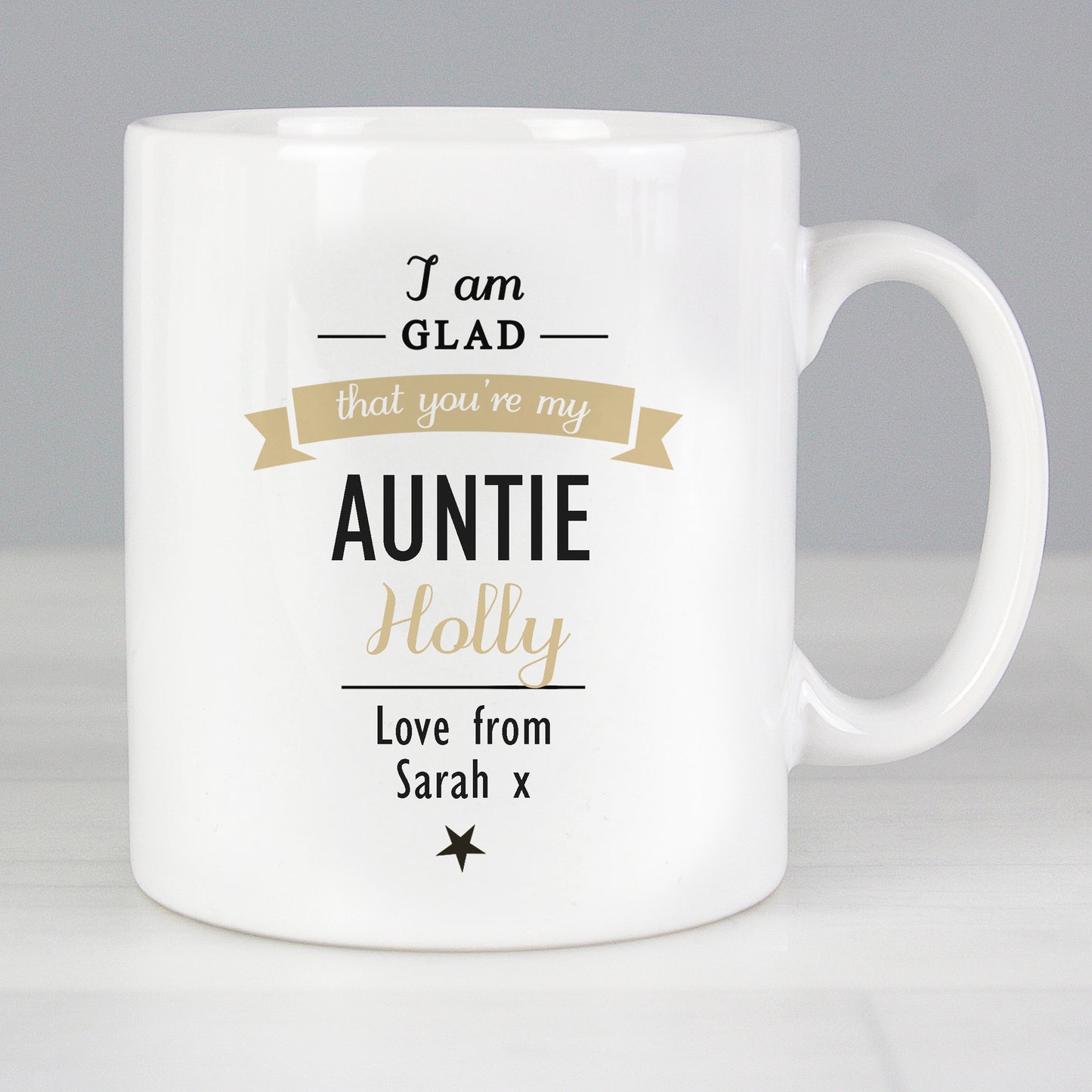 Personalised I Am Glad... Mug from Heartfelt Gifts