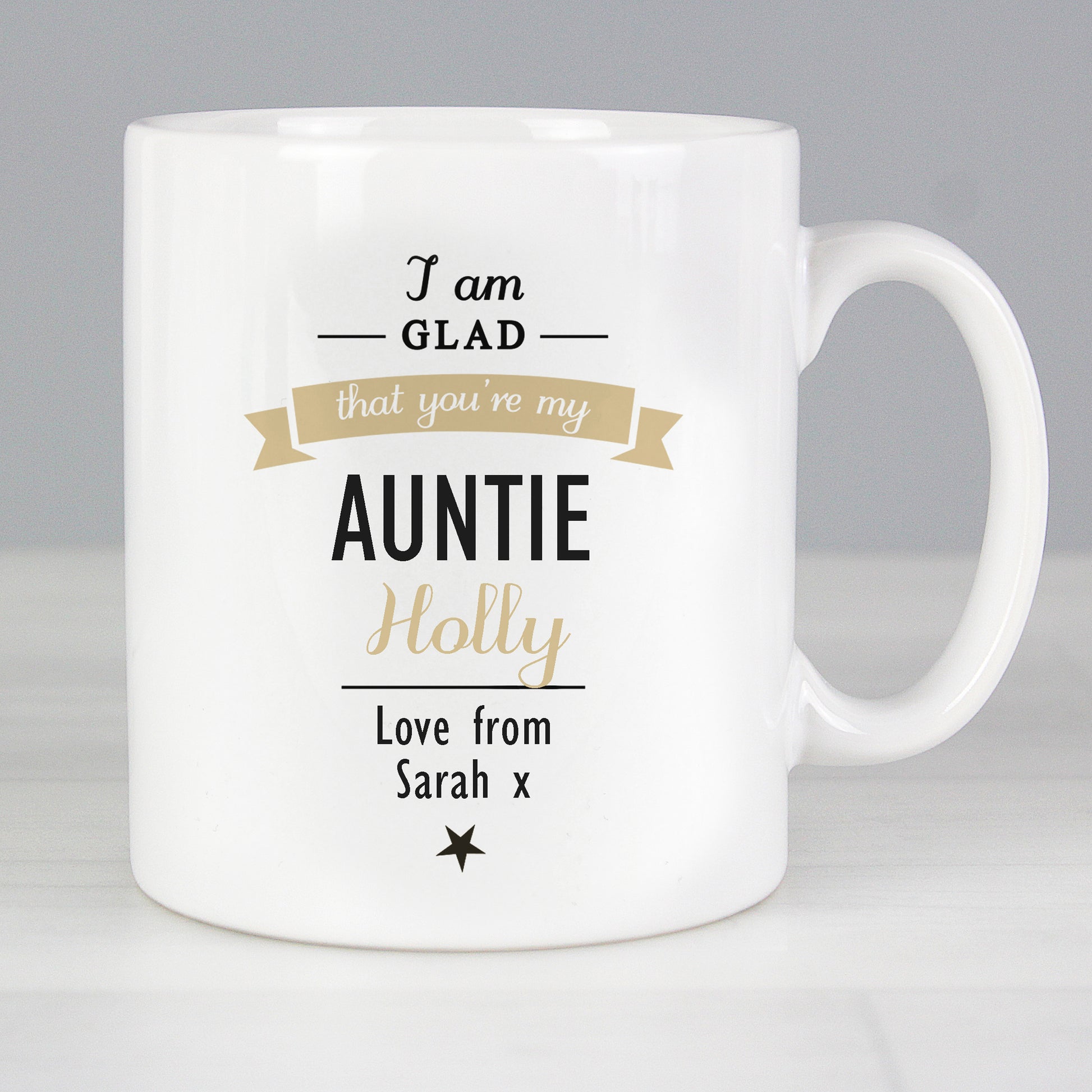 Personalised I Am Glad... Mug from Heartfelt Gifts