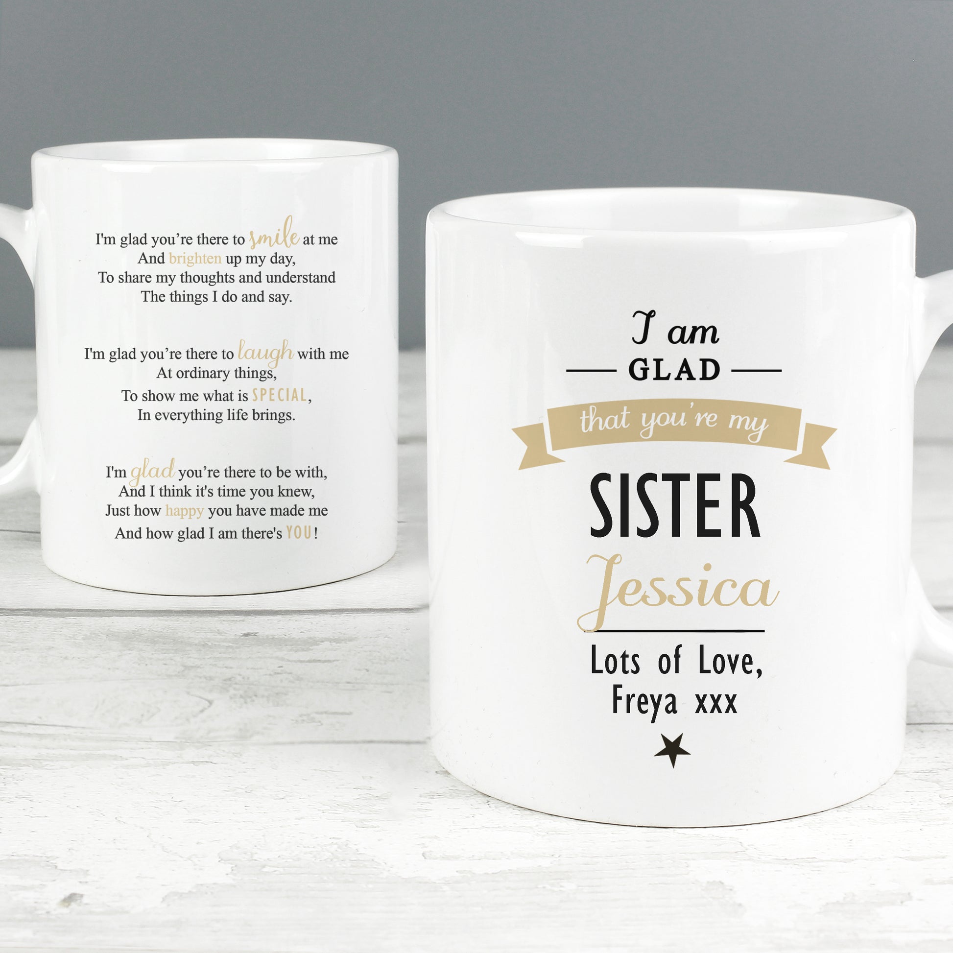 Personalised I Am Glad... Mug - image 3