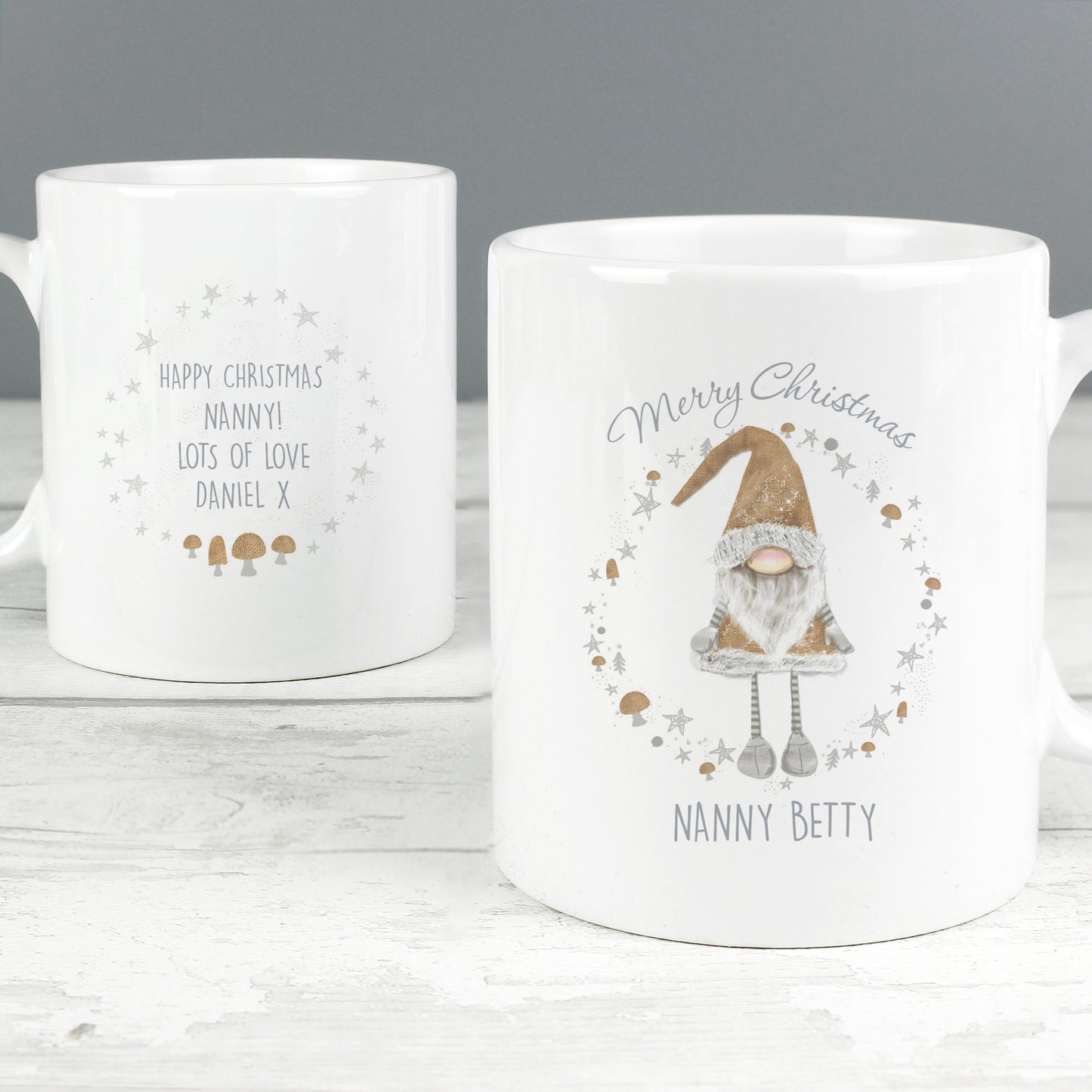 Personalised Christmas Gonk Mug - image 3