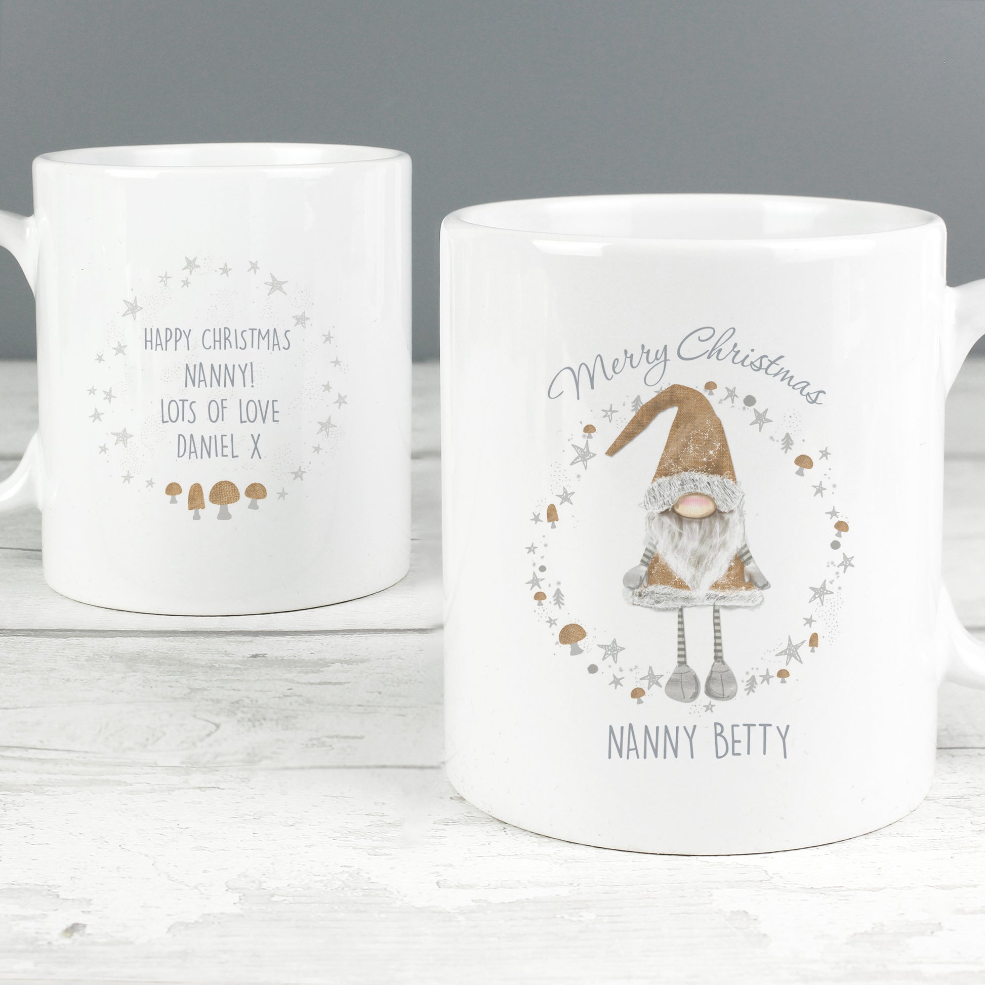 Personalised Christmas Gonk Mug - image 3