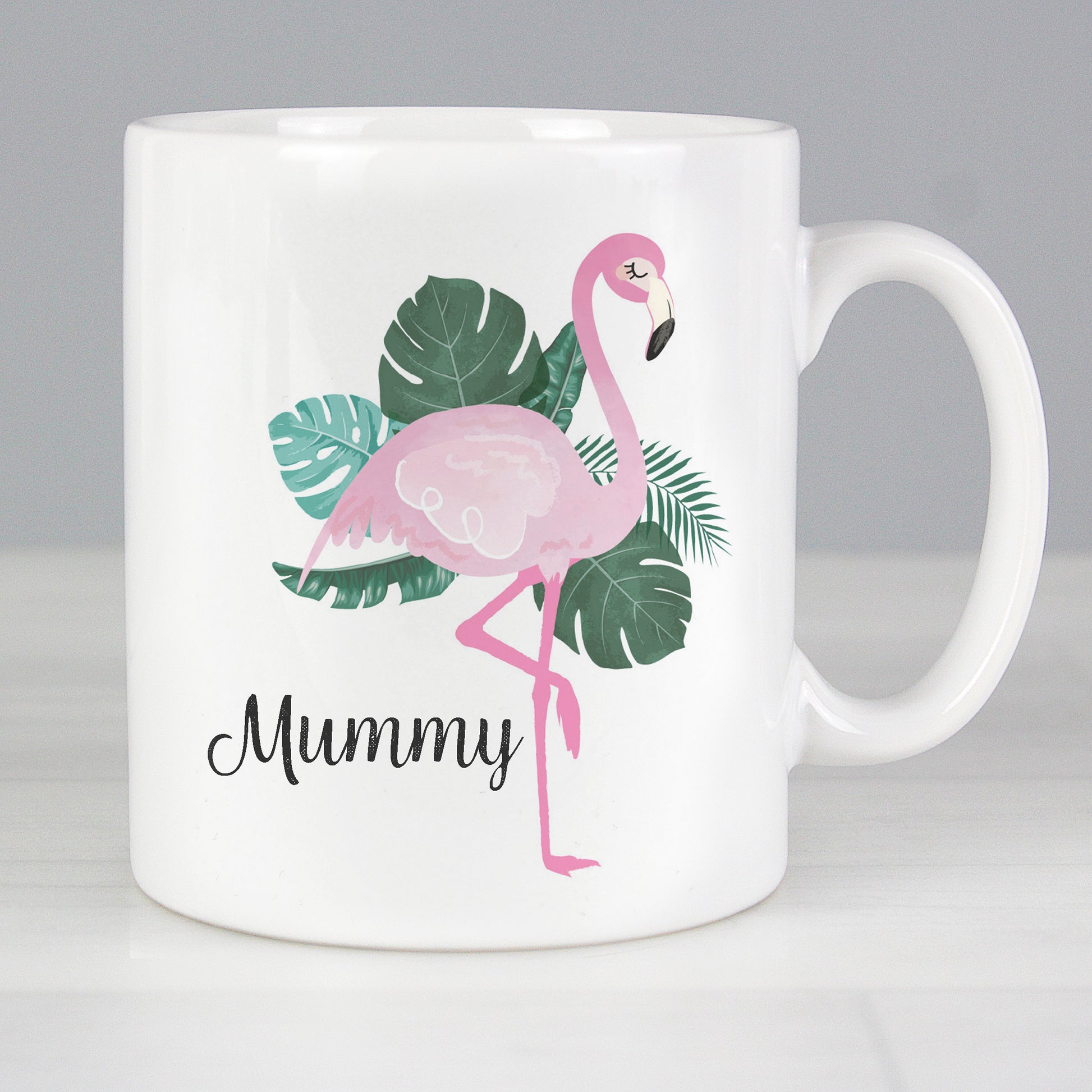 Personalised Flamingo Mug from Heartfelt Gifts