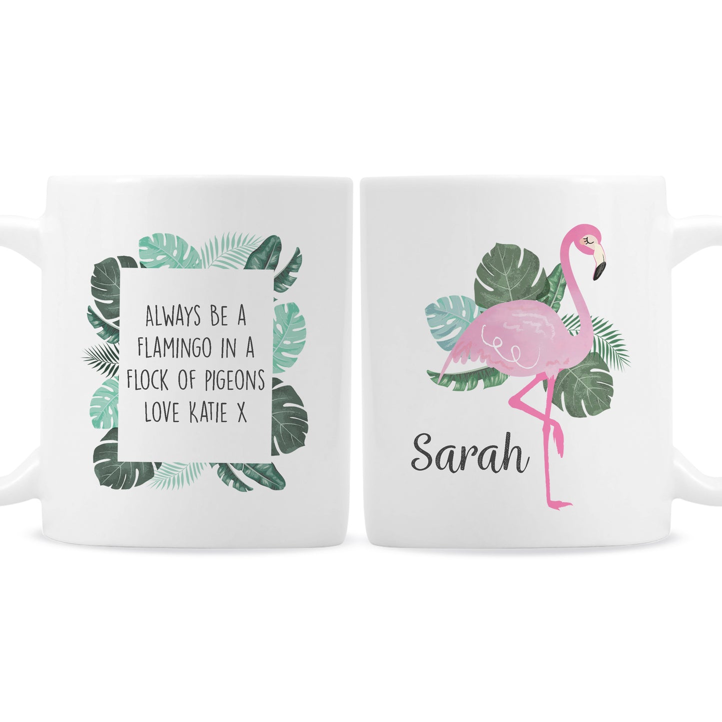 Personalised Flamingo Mug - image 2