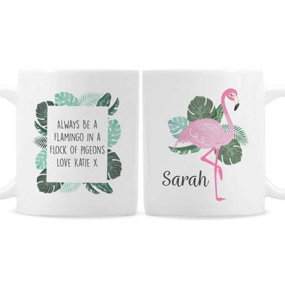 Personalised Flamingo Mug - image 2