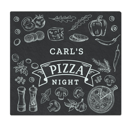Personalised Pizza Glass Chopping Board/Worktop Saver - image 4