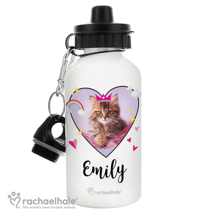Personalised Rachael Hale Cute Cat Drinks Bottle - image 2