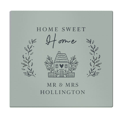Personalised HOME Glass Chopping Board/Worktop Saver - image 5