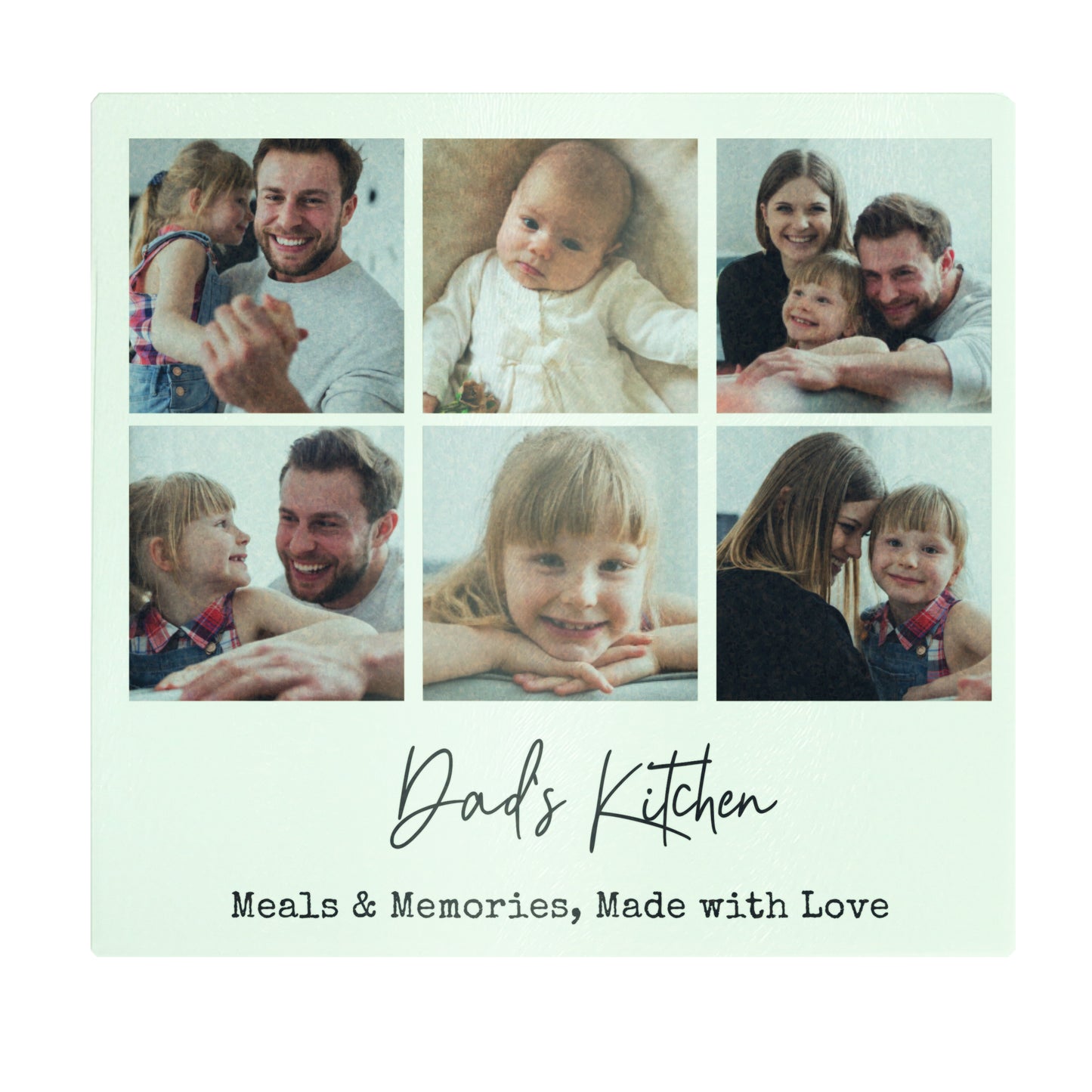 Personalised Photo Upload Glass Chopping Board – Birthday Housewarming Gift - image 4