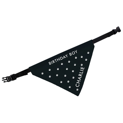 Personalised Paw Print Dog Bandana - image 2
