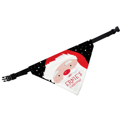 Personalised Santa Dog Bandana - image 2