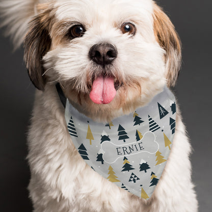 Personalised Christmas Tree Dog Bandana - image 4