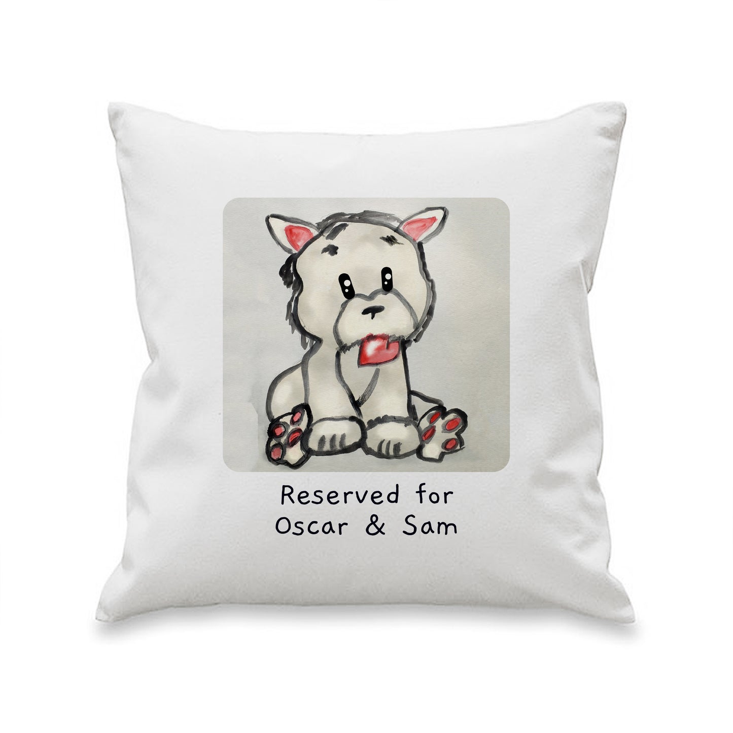 Personalised Childrens Drawing Photo Upload Cushion - image 5