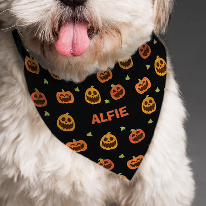 Personalised Pumpkin Patch Dog Bandana - image 4
