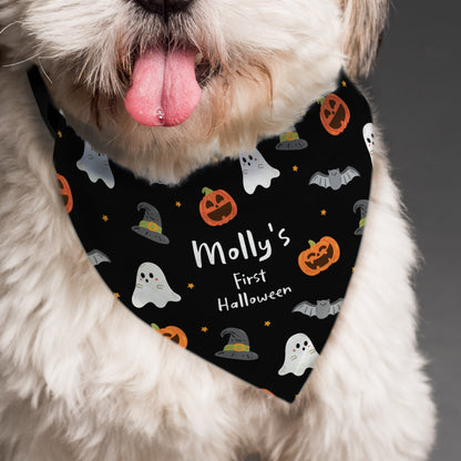 Personalised Halloween Dog Bandana - image 4