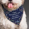 Personalised Floral Dog Bandana from Heartfelt Gifts