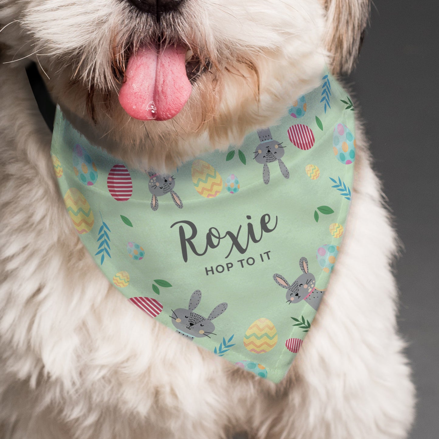 Personalised Easter Dog Bandana - image 4