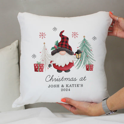 Personalised Gonk Christmas Cushion - image 3