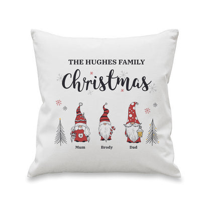 Personalised Gonk Family Christmas Cushion - image 5