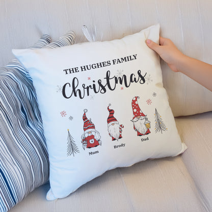 Personalised Gonk Family Christmas Cushion - image 8