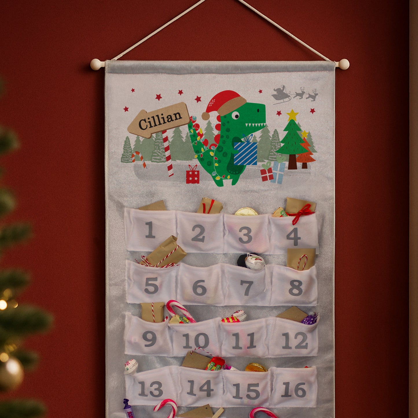 Personalised Dinosaur Advent Calendar - image 4