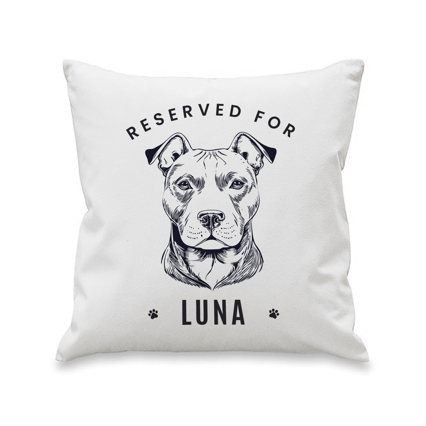 Personalised Reserved For Dog Breed Cushion - image 5