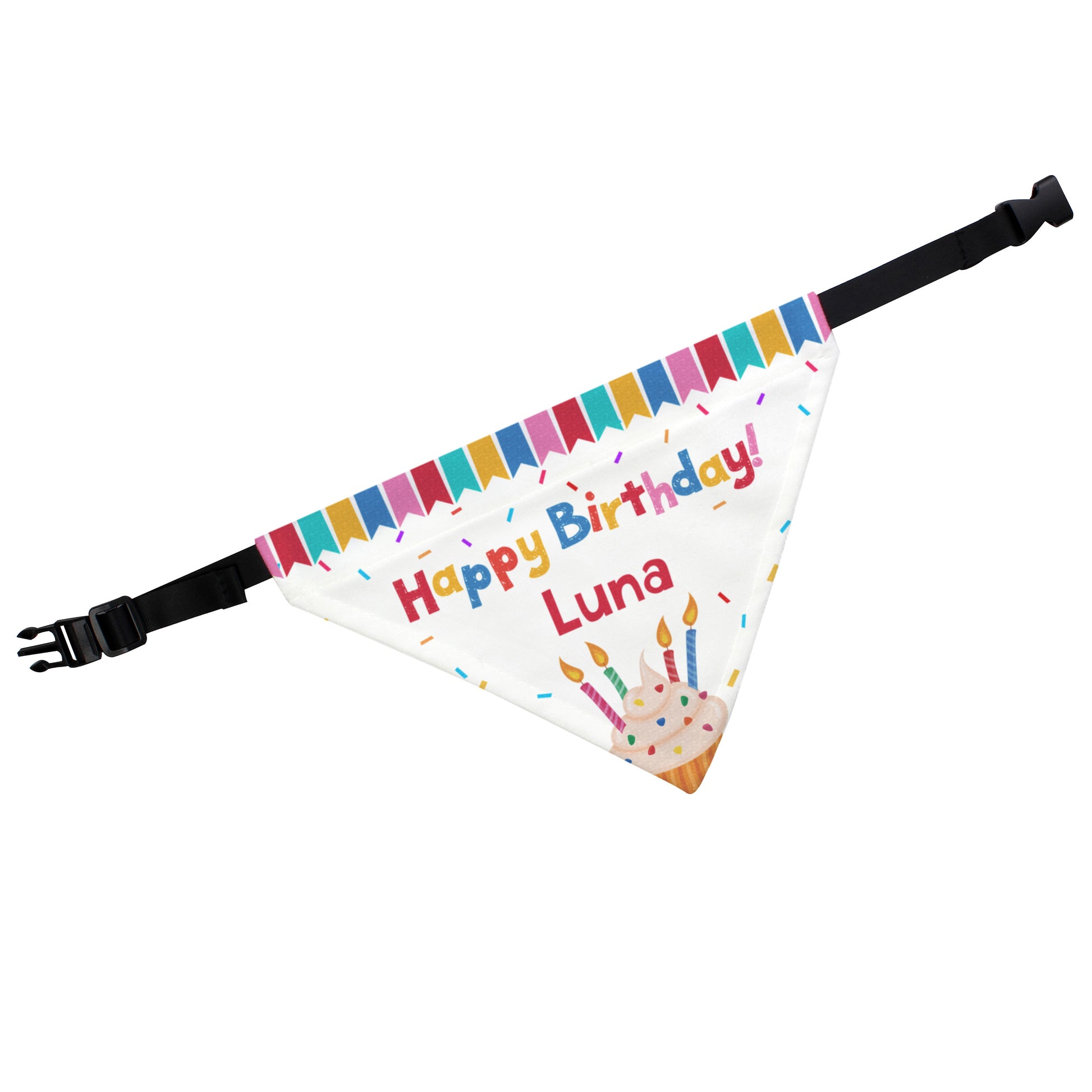 Personalised Happy Birthday Dog Bandana - image 5