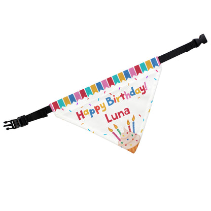 Personalised Happy Birthday Dog Bandana - image 5