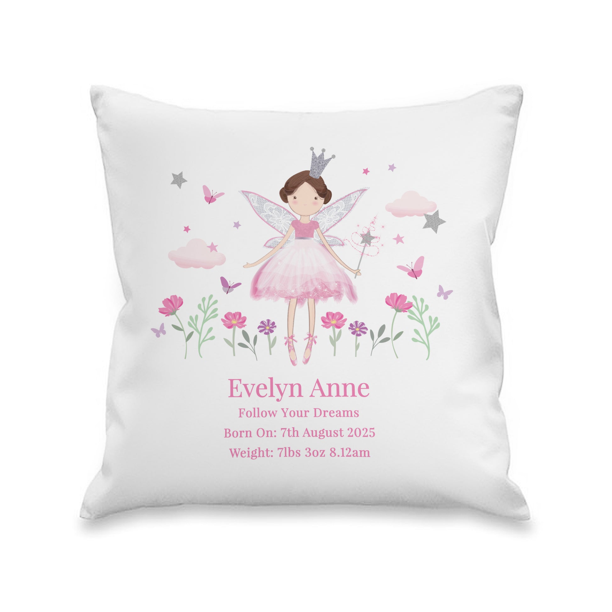 Personalised Fairy Princess Cushion - image 4