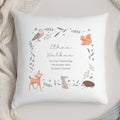 Personalised Woodland Animals Cushion from Heartfelt Gifts
